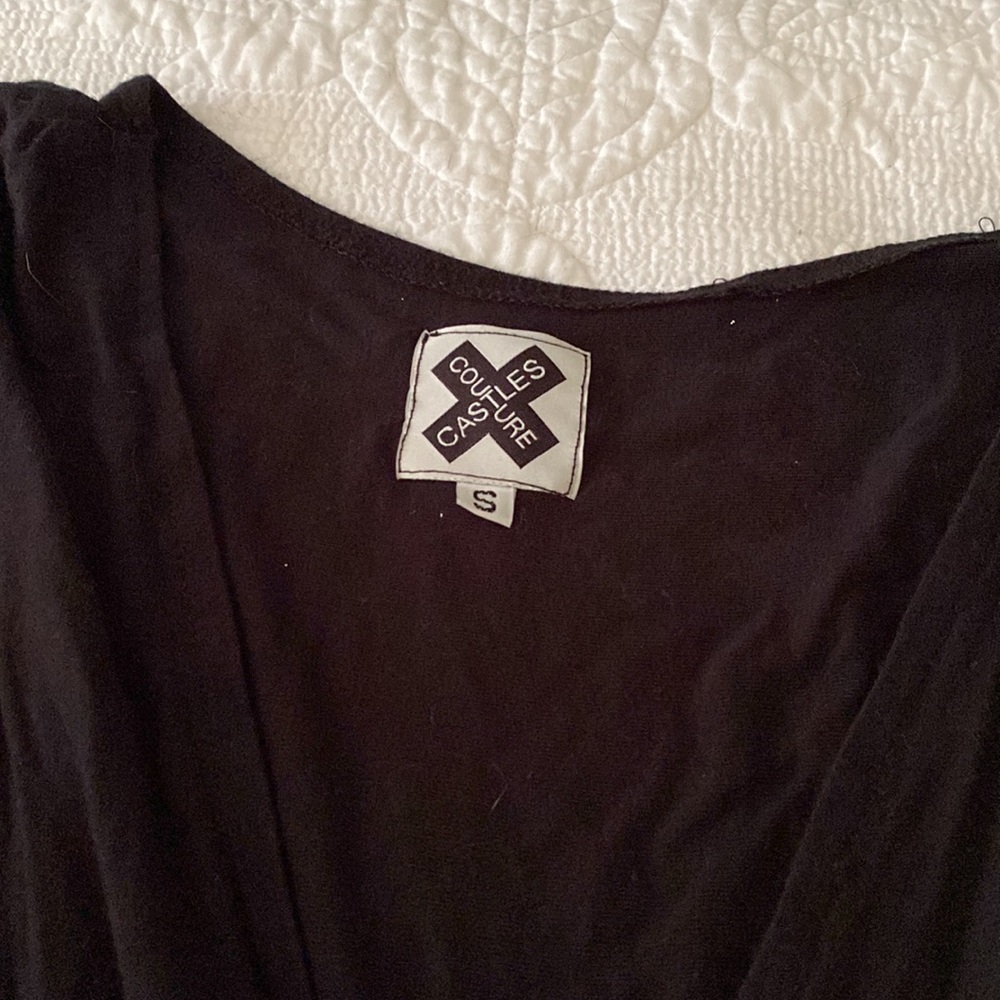 Black Ruffle Romper - Picture 4 of 4